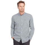 Barbour 01. MENS APPAREL - MENS LS SHIRTS - MENS LS BUTTON UP Men's Padshaw Tailored Gingham Shirt GREEN