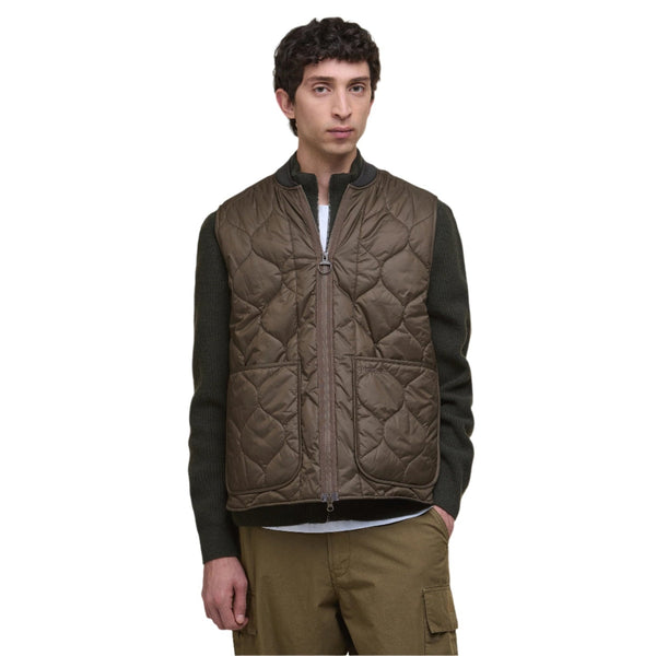 (取寄) バブアー メンズ リッズデイル ジレ ベスト - メンズ Barbour men Re-Engineered Liddesdale Gilet Vest - Men's Bleached Olive barbour-mens-re-engineered-