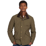 Barbour 01. MENS APPAREL - MENS JACKETS - MENS JACKETS INSULATED Men's Shoveler Quilt ARMY GREEN