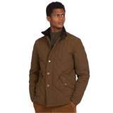 Barbour 01. MENS APPAREL - MENS JACKETS - MENS JACKETS INSULATED Men's Shoveler Quilt DARK SAND