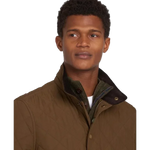 Barbour 01. MENS APPAREL - MENS JACKETS - MENS JACKETS INSULATED Men's Shoveler Quilt DARK SAND