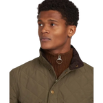 Barbour 01. MENS APPAREL - MENS JACKETS - MENS JACKETS INSULATED Men's Shoveler Quilt ARMY GREEN