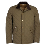 Barbour 01. MENS APPAREL - MENS JACKETS - MENS JACKETS INSULATED Men's Shoveler Quilt ARMY GREEN