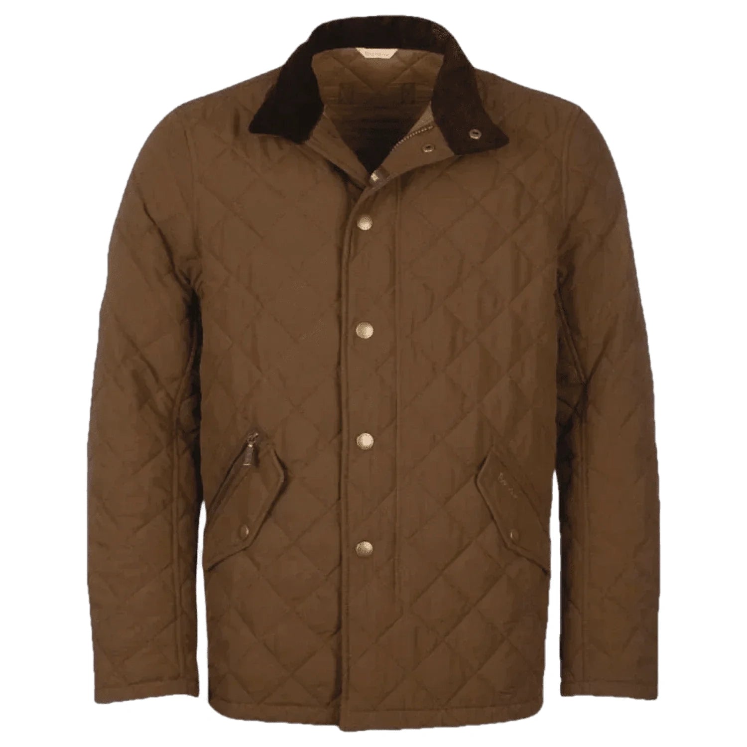 Barbour 01. MENS APPAREL - MENS JACKETS - MENS JACKETS INSULATED Men's Shoveler Quilted Jacket DARK SAND