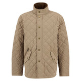 Barbour 01. MENS APPAREL - MENS JACKETS - MENS JACKETS INSULATED Men's Shoveler Quilted Jacket MILITARY BROWN