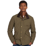 Barbour 01. MENS APPAREL - MENS JACKETS - MENS JACKETS INSULATED Men's Shoveler Quilted Jacket ARMY GREEN