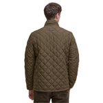 Barbour 01. MENS APPAREL - MENS JACKETS - MENS JACKETS INSULATED Men's Shoveler Quilted Jacket DARK OLIVE