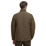 Barbour 01. MENS APPAREL - MENS JACKETS - MENS JACKETS INSULATED Men's Shoveler Quilted Jacket DARK OLIVE