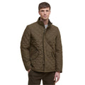 Men’s Shoveler Quilted Jacket Barbour - DARK OLIVE / UK