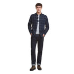 Barbour 01. MENS APPAREL - MENS LS SHIRTS - MENS LS BUTTON UP Men's Southfield Tailored Checked Cord Shirt DARK NAVY