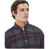 Barbour 01. MENS APPAREL - MENS LS SHIRTS - MENS LS BUTTON UP Men's Barbour Southfield Tailored Shirt GY52 GREY MARL