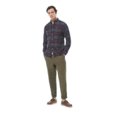 Barbour 01. MENS APPAREL - MENS LS SHIRTS - MENS LS BUTTON UP Men's Barbour Southfield Tailored Shirt GY52 GREY MARL