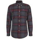 Barbour 01. MENS APPAREL - MENS LS SHIRTS - MENS LS BUTTON UP Men's Barbour Southfield Tailored Shirt GY52 GREY MARL