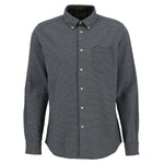 Barbour 01. MENS APPAREL - MENS LS SHIRTS - MENS LS BUTTON UP Men's Turner Tailored Houndstooth Shirt GREY MARL