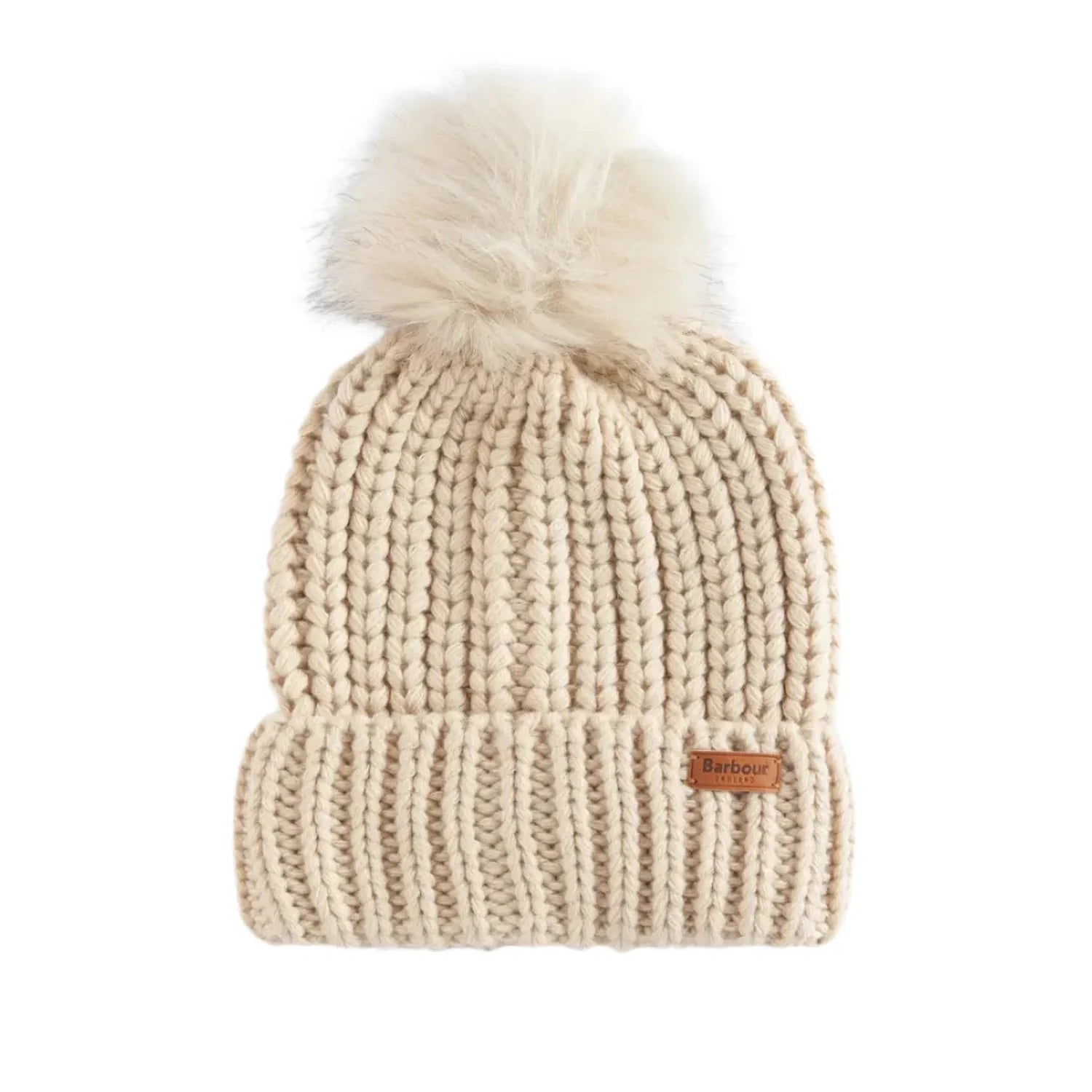 Barbour 11. HATS - HATS WINTER - HATS WINTER Saltburn Beanie PEARL OS