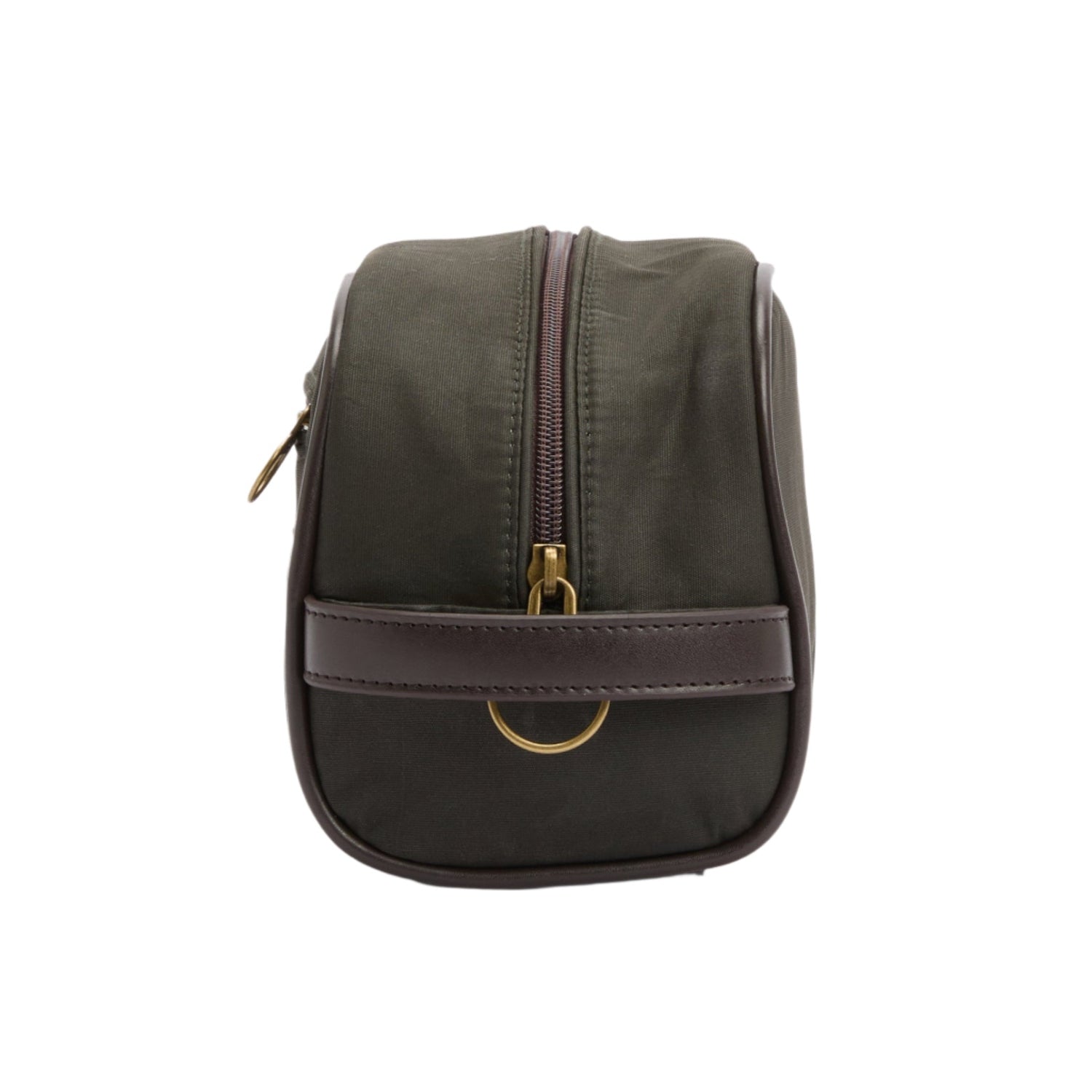 Barbour 09. PACKS|LUGGAGE - LUGGAGE - LUGGAGE ACCESSORIES Barbour Wax Washbag OLIVE BEACON OS