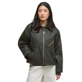 Barbour 02. WOMENS APPAREL - WOMENS JACKETS - WOMENS JACKETS CASUAL Women's Arlene Wax Jacket FERN|ANCIENT TARTAN