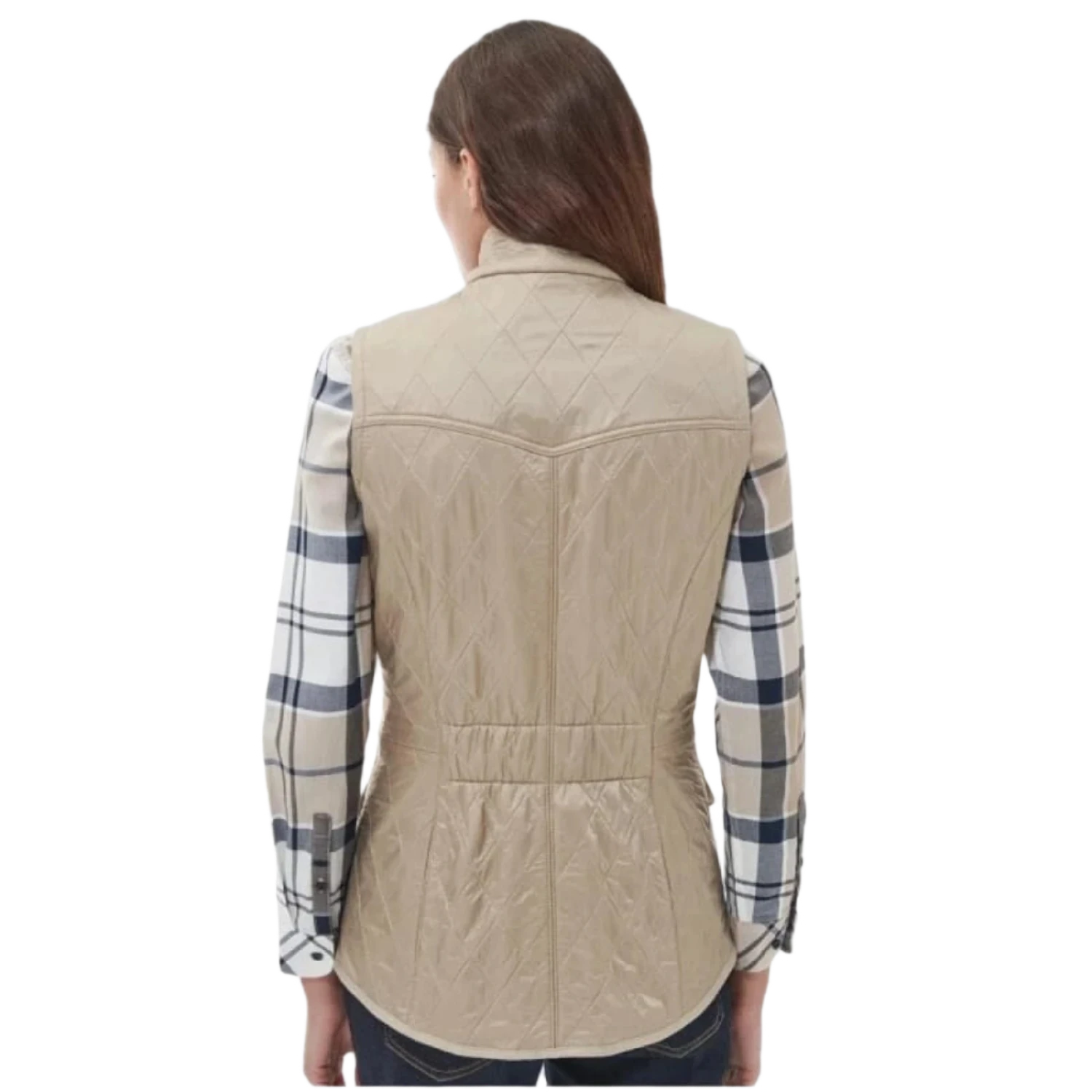 Barbour 02. WOMENS APPAREL - WOMENS VEST - WOMENS VEST INSULATED Women's Barbour Cavalry Gilet ST32 LT FAWN