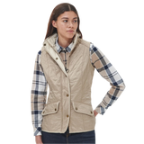 Barbour 02. WOMENS APPAREL - WOMENS VEST - WOMENS VEST INSULATED Women's Barbour Cavalry Gilet ST32 LT FAWN