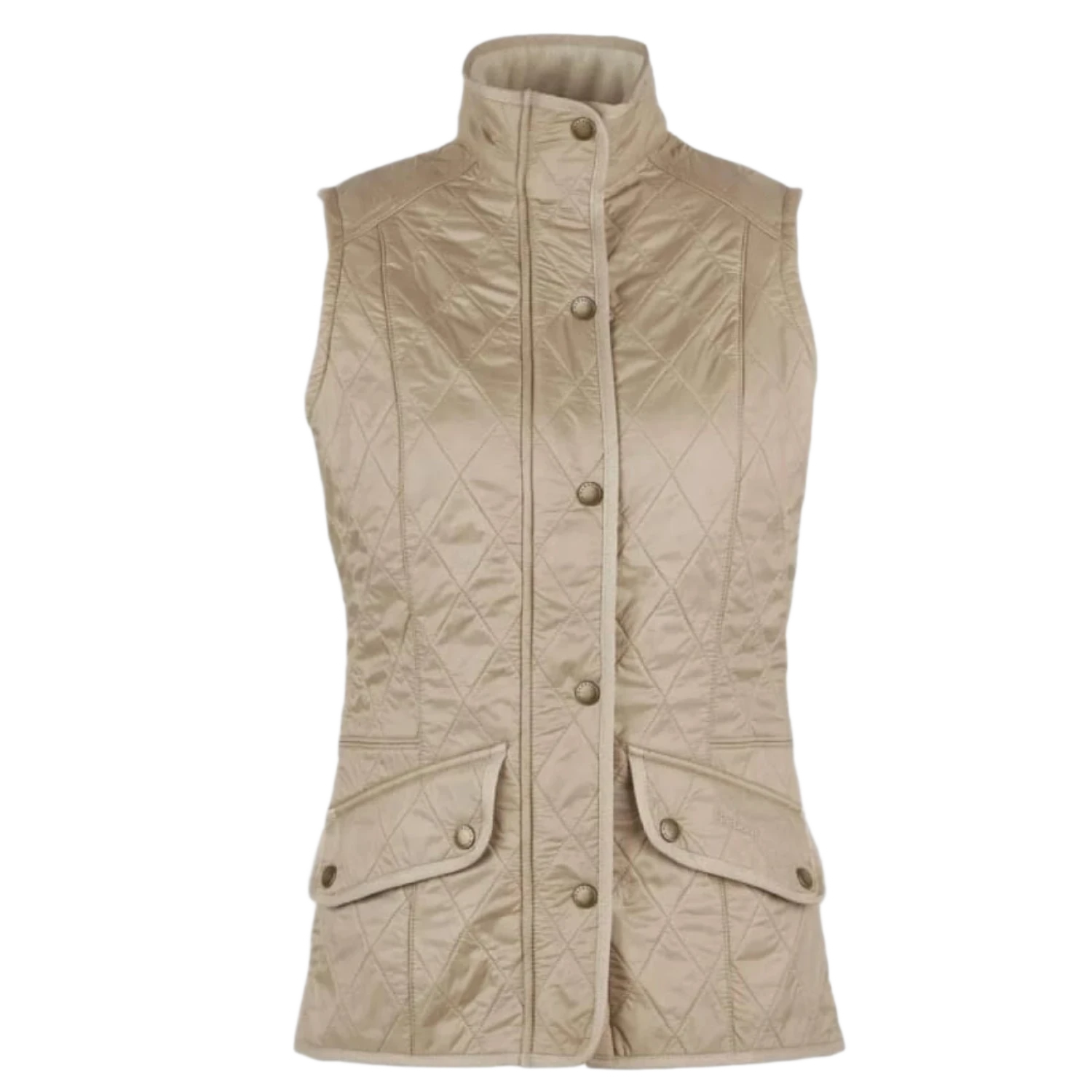 Barbour 02. WOMENS APPAREL - WOMENS VEST - WOMENS VEST INSULATED Women's Barbour Cavalry Gilet ST32 LT FAWN