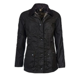 Barbour 02. WOMENS APPAREL - WOMENS JACKETS - WOMENS JACKETS CASUAL Women's Classic Beadnell Wax Jacket OL71 OLIVE