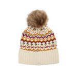 Barbour 11. HATS - HATS WINTER - HATS WINTER Women's Kingsford Fair Isle Beanie Hat CLOUD OS