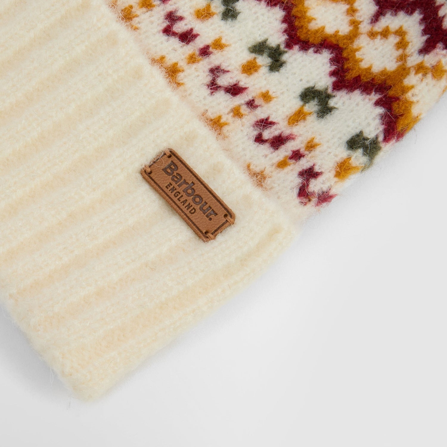 Barbour 11. HATS - HATS WINTER - HATS WINTER Women's Kingsford Fair Isle Beanie Hat CLOUD OS