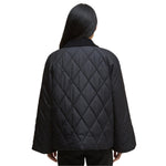 Barbour 02. WOMENS APPAREL - WOMENS JACKETS - WOMENS JACKETS INSULATED Women's Martha Quilted Jacket BLACK|CLASSIC TARTAN