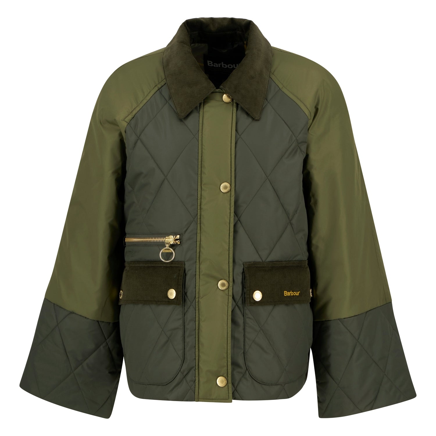 Barbour 02. WOMENS APPAREL - WOMENS JACKETS - WOMENS JACKETS INSULATED Women's Martha Quilted Jacket OLIVE|DARK MOSS|ANCIENT TARTAN