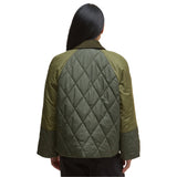 Barbour 02. WOMENS APPAREL - WOMENS JACKETS - WOMENS JACKETS INSULATED Women's Martha Quilted Jacket OLIVE|DARK MOSS|ANCIENT TARTAN