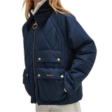 Barbour 02. WOMENS APPAREL - WOMENS JACKETS - WOMENS JACKETS INSULATED Women's Milby Quilted Jacket NAVY|CLASSIC