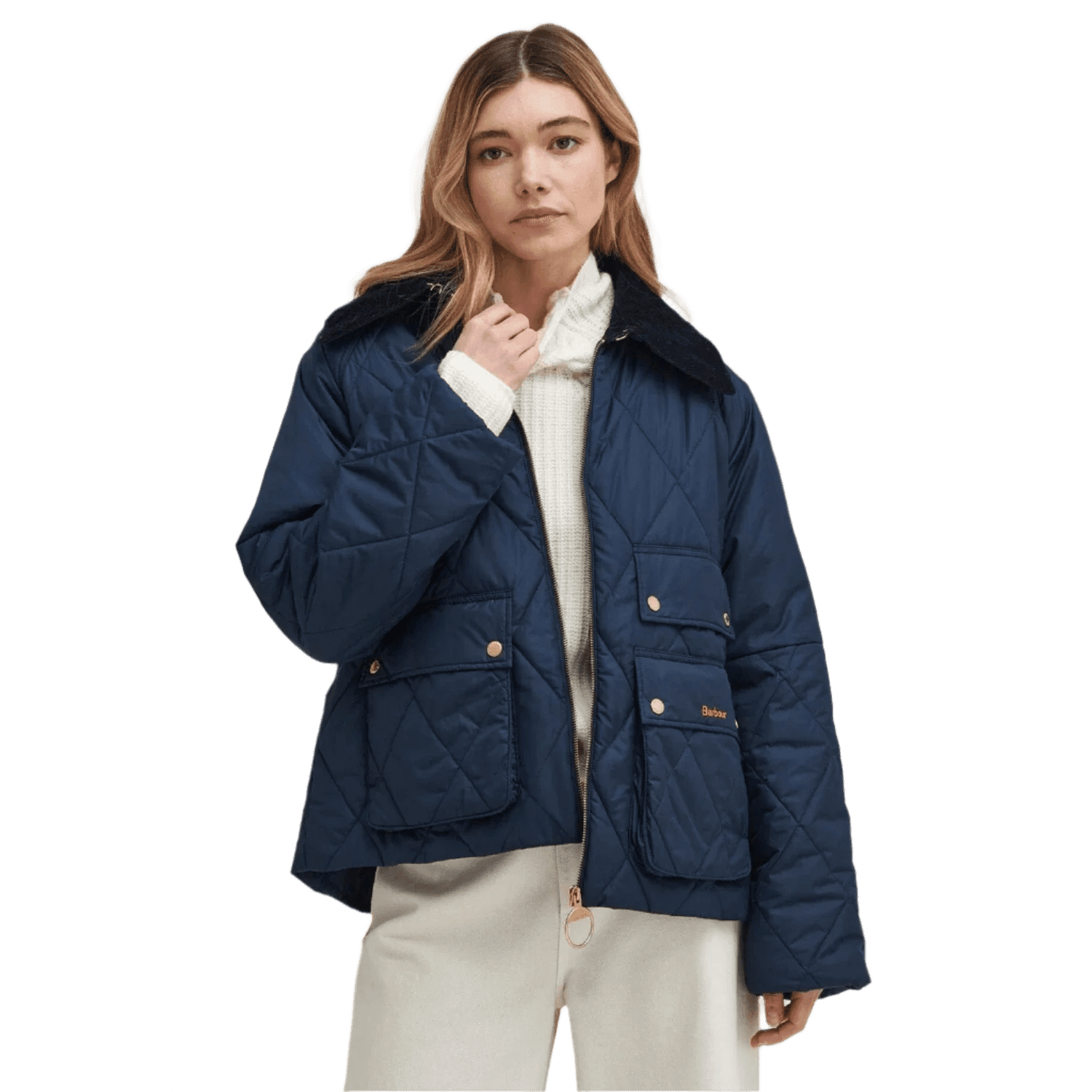 Barbour puffer jacket womens clearance