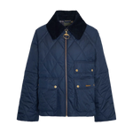 Barbour 02. WOMENS APPAREL - WOMENS JACKETS - WOMENS JACKETS INSULATED Women's Milby Quilted Jacket NAVY|CLASSIC