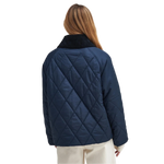 Barbour 02. WOMENS APPAREL - WOMENS JACKETS - WOMENS JACKETS INSULATED Women's Milby Quilted Jacket NAVY|CLASSIC