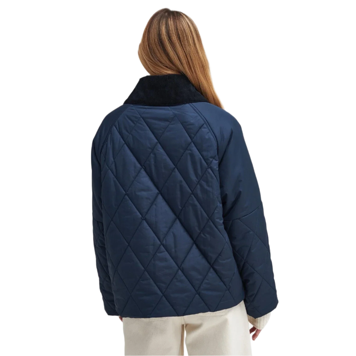 Barbour 02. WOMENS APPAREL - WOMENS JACKETS - WOMENS JACKETS INSULATED Women's Milby Quilted Jacket NAVY|CLASSIC