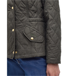 Barbour 02. WOMENS APPAREL - WOMENS JACKETS - WOMENS JACKETS INSULATED Women's Millfire Quilted Jacket GN92 OLIVE|CLASSIC