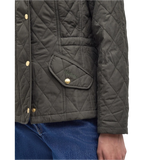 Barbour 02. WOMENS APPAREL - WOMENS JACKETS - WOMENS JACKETS INSULATED Women's Millfire Quilted Jacket GN92 OLIVE|CLASSIC