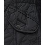 Barbour 02. WOMENS APPAREL - WOMENS JACKETS - WOMENS JACKETS INSULATED Women's Millfire Quilted Jacket BLACK | CLASSIC TARTAN