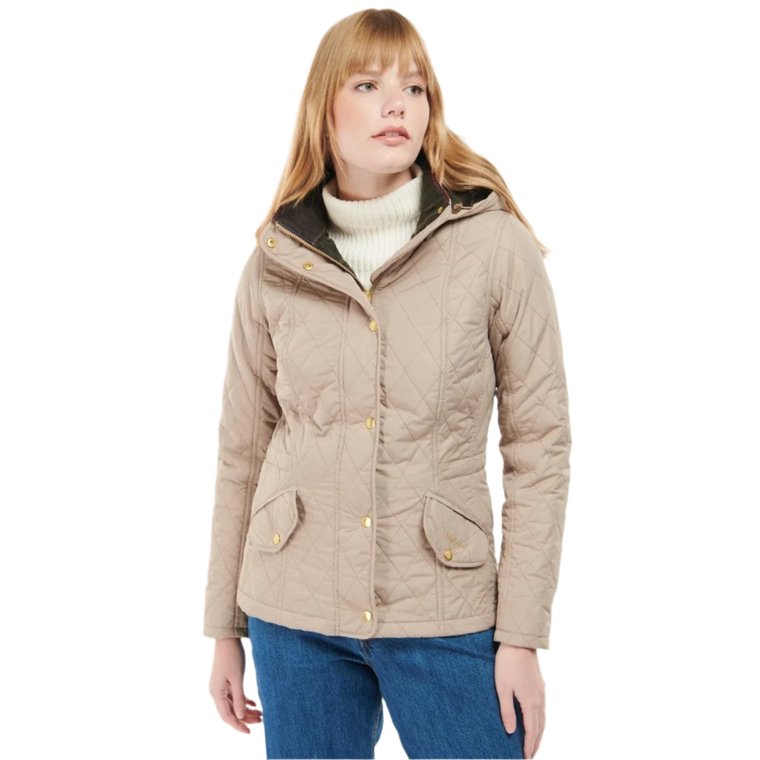 Barbour 02. WOMENS APPAREL - WOMENS JACKETS - WOMENS JACKETS INSULATED Women's Millfire Quilted Jacket BE34 LT TRENCH|CLASSIC