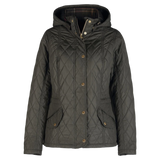 Barbour 02. WOMENS APPAREL - WOMENS JACKETS - WOMENS JACKETS INSULATED Women's Millfire Quilted Jacket GN92 OLIVE|CLASSIC