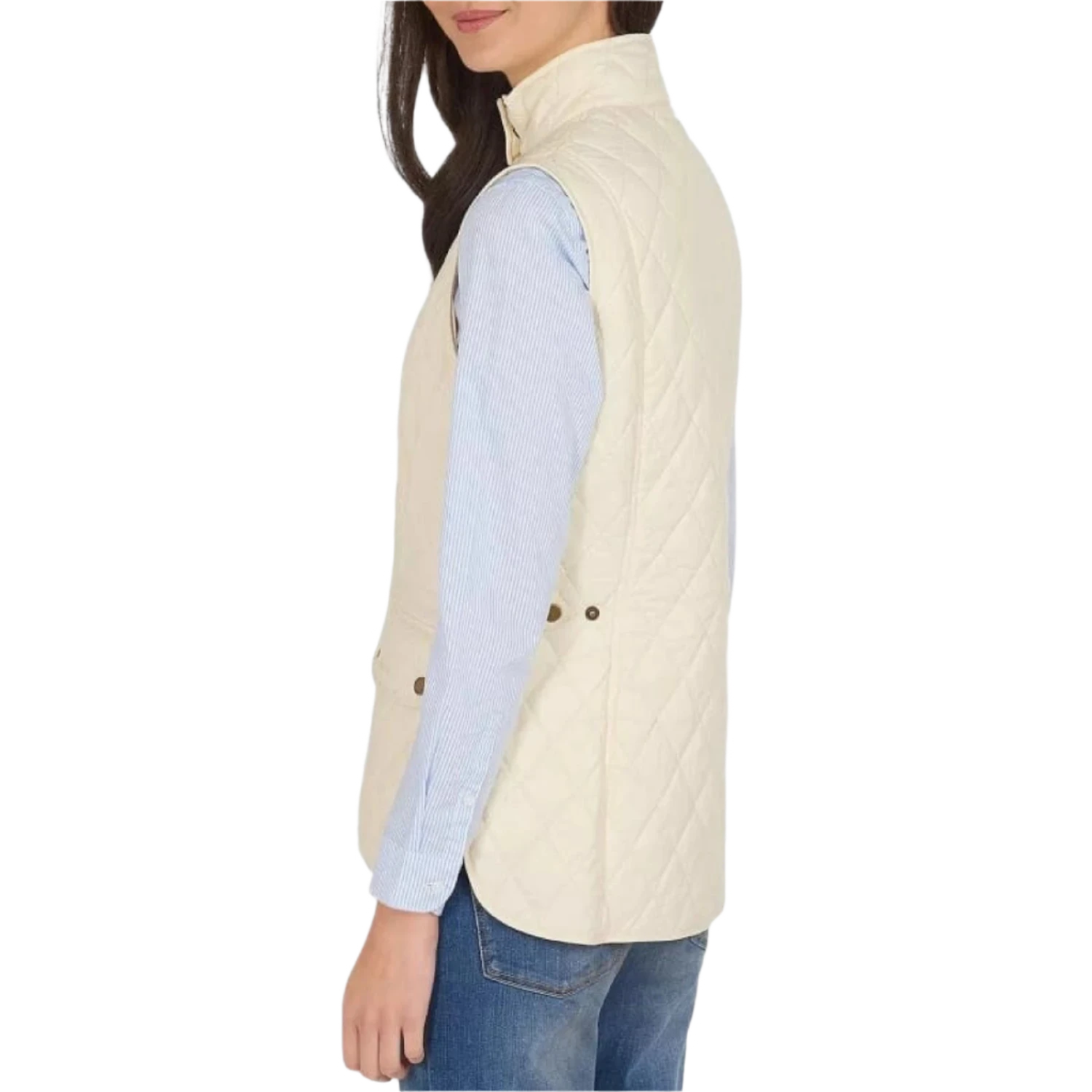 Barbour 02. WOMENS APPAREL - WOMENS VEST - WOMENS VEST INSULATED Women's Otterburn Gilet SUMMER PEARL