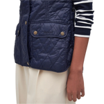 Barbour 02. WOMENS APPAREL - WOMENS VEST - WOMENS VEST INSULATED Women's Otterburn Gilet NAVY