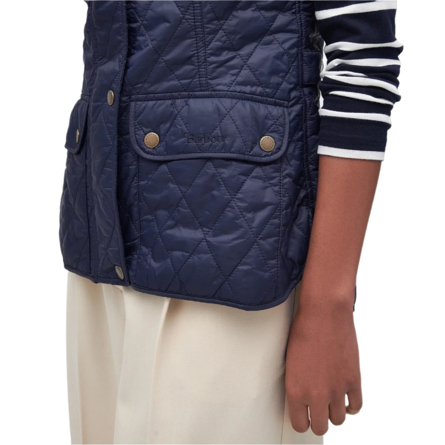 Barbour 02. WOMENS APPAREL - WOMENS VEST - WOMENS VEST INSULATED Women's Otterburn Gilet NAVY