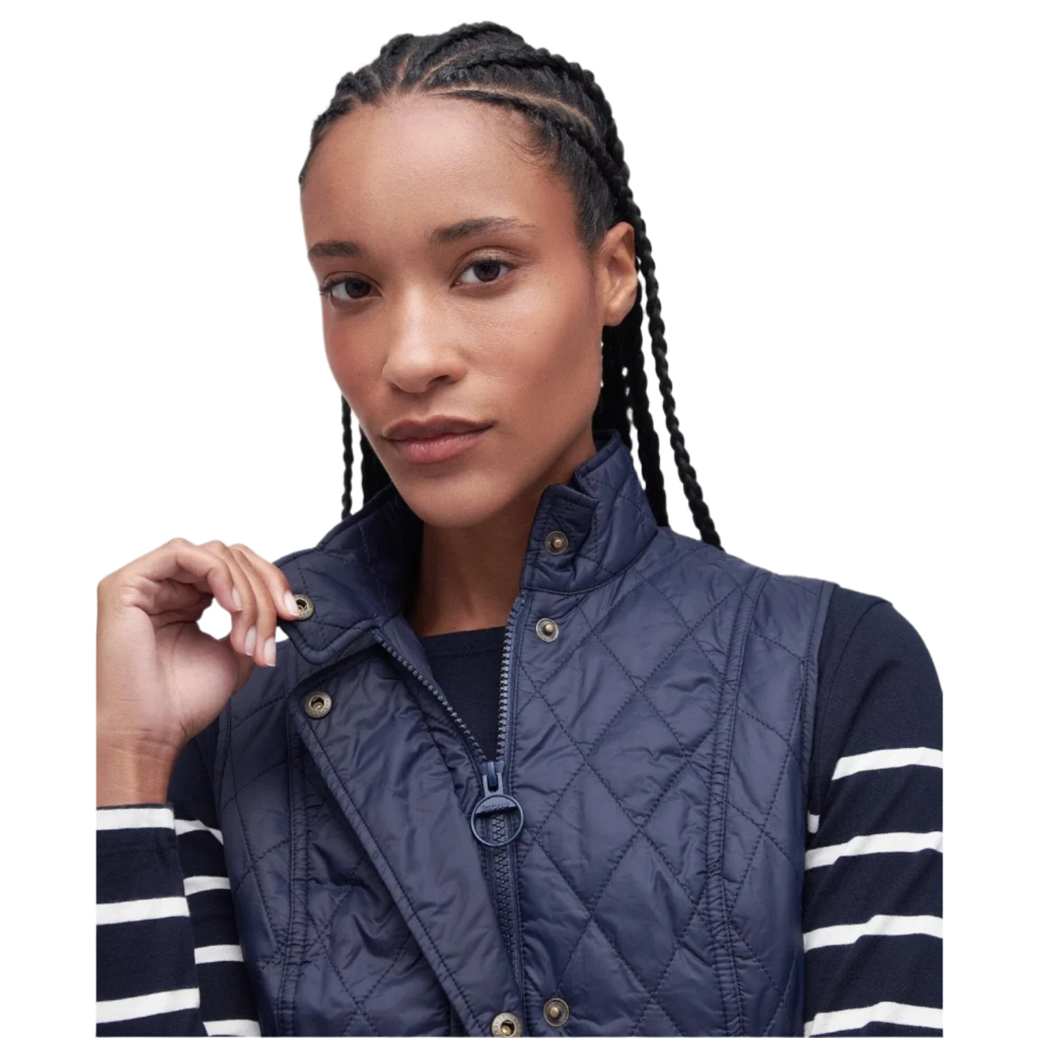 Barbour 02. WOMENS APPAREL - WOMENS VEST - WOMENS VEST INSULATED Women's Otterburn Gilet NAVY