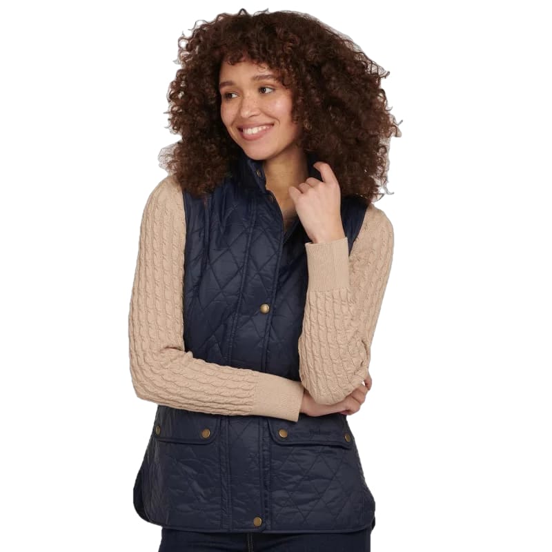 Barbour 02. WOMENS APPAREL - WOMENS VEST - WOMENS VEST INSULATED Women's Otterburn Gilet NAVY