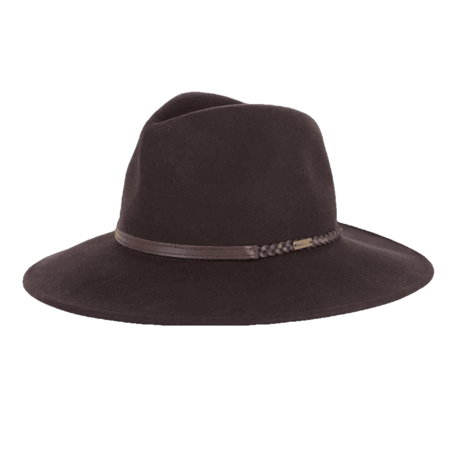 Barbour 11. HATS - HATS WINTER - HATS WINTER Women's Tack Fedora CHOCOLATE | PRALINE