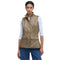 Barbour 02. WOMENS APPAREL - WOMENS VEST - WOMENS VEST INSULATED Women's Wray Gilet MILITARY BROWN