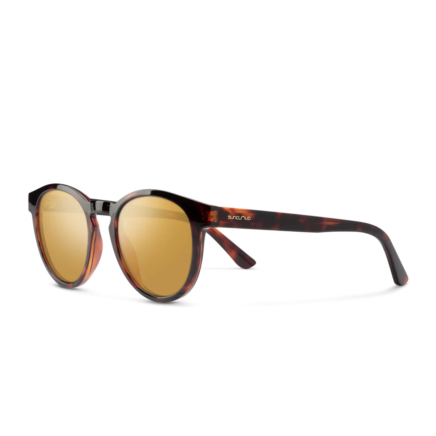 Suncloud Optics 07. EYEWEAR - SUNGLASSES - SUNGLASSES Barnes Sunglasses TORTOISE POLARIZED SIENNA MIRROR