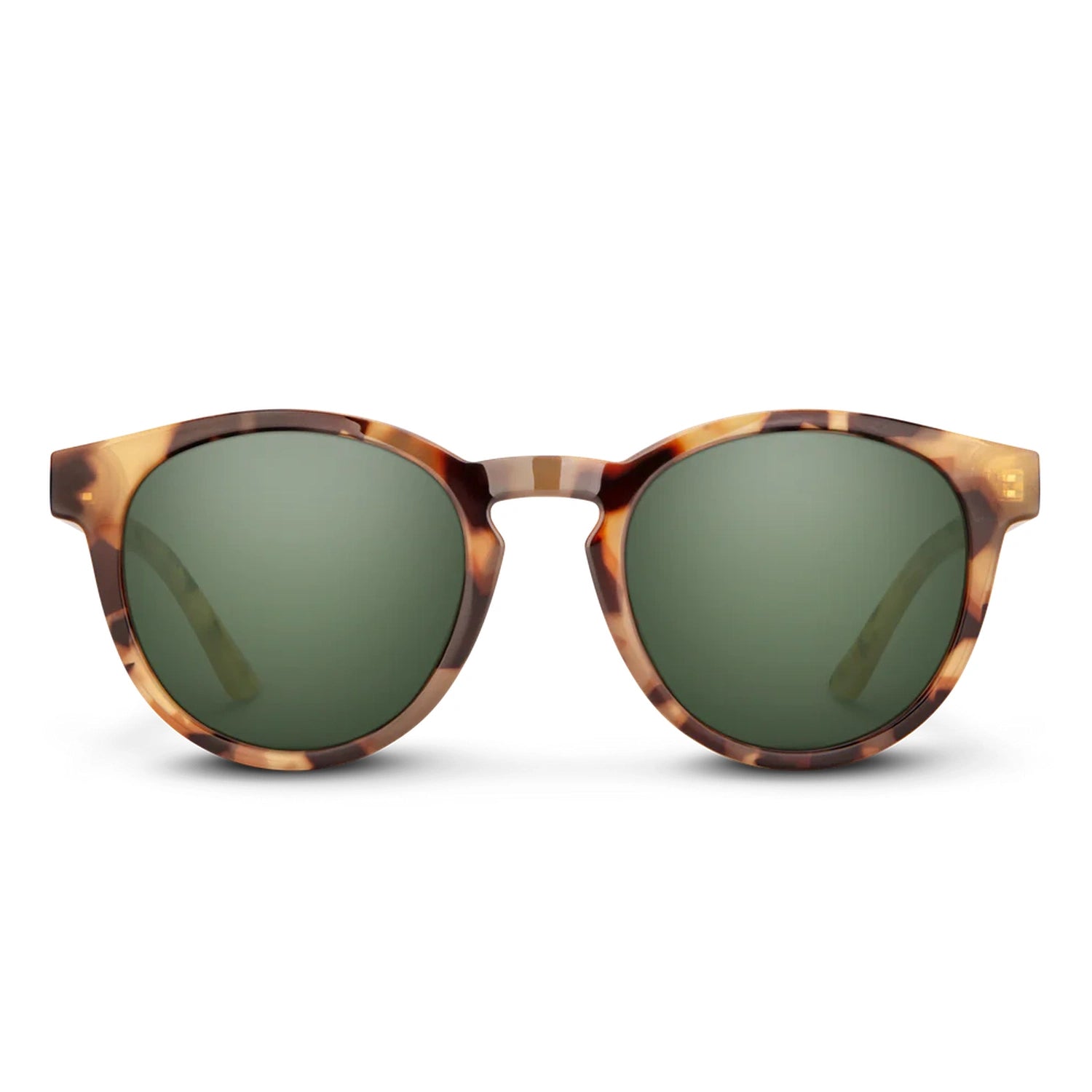 Suncloud Optics 07. EYEWEAR - SUNGLASSES - SUNGLASSES Barnes Sunglasses YELLOW TORTOISE POLARIZED GRAY GREEN
