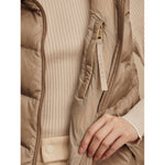 Varley 02. WOMENS APPAREL - WOMENS VEST - WOMENS VEST INSULATED Women's Bextor Lightweight Down Gilet SITA SIMPLY TAUPE